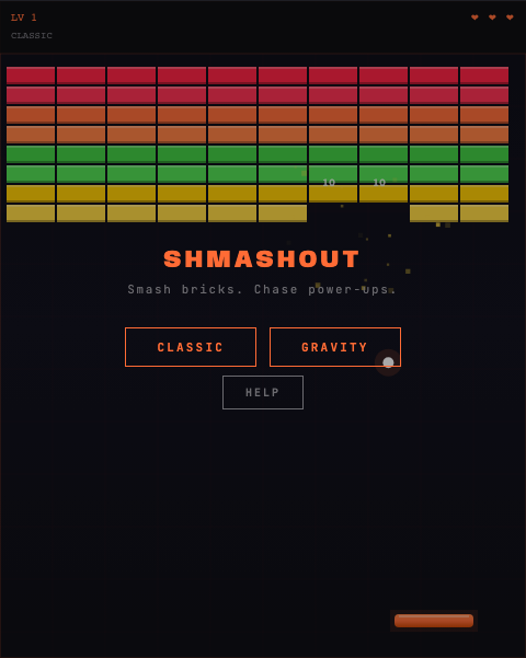 Shmashout gameplay