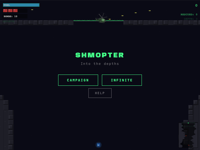 Shmopter gameplay